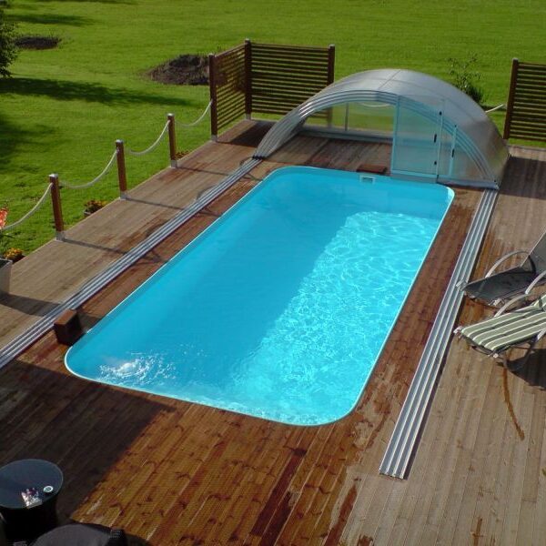 Infrarød sauna om vinteren